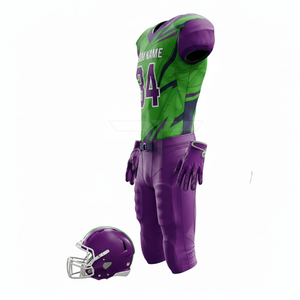 Uniforme de Fútbol Americano 2026 |   Camiseta Unisex de Manga Corta con Logotipo Personalizado Impreso a Color |   100% Poliéster de Secado Rápido y Transpirable OEM - Product Image 5