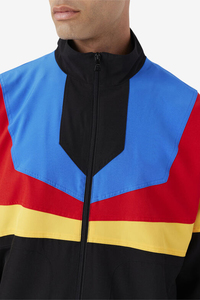 2025 Custom Logo High Quality New Design Color <b>Block</b> Windbreaker Jacket Plus Size Wholesale Quick Dry Nylon Windbreaker Jacket - Product Image 3
