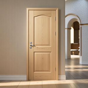 Puerta de MDF con Revestimiento de PVC y Melamina, Diseño Interior Moderno, Duradera, Resistente a la Humedad, Elegante para el Hogar, Polímero, Madera Sólida - Product Image 3