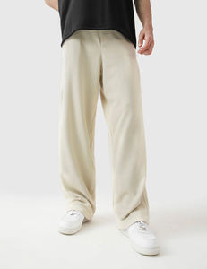 Pantalon Streetwear Oversize Personnalisé en Coton pour Hommes et Femmes, Décontracté, Uni, avec Cordon de Serrage, Léger, Broderie, Vente en Gros - Product Image 5