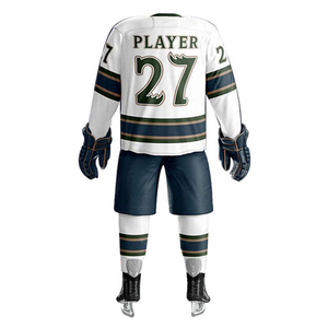 Uniforme de Hockey sobre Hielo Personalizado Premium, Tela Transpirable Duradera de Alta Calidad para Entrenamiento, Juegos y Competencia, Fábrica OEM ODM - Product Image 4