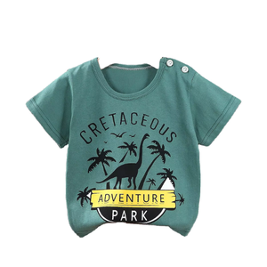 T-shirts décontractés d'été pour enfants, séchage rapide, respirants, écologiques, 100% coton, t-shirt de sport pour l'entraînement au basketball - Product Image 4