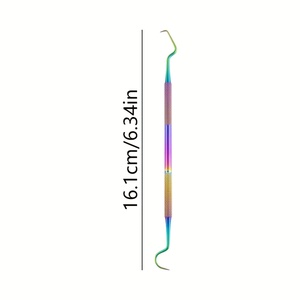 Dental <b>Sickle</b> Scaler Instrument for Professional Plaque Removal Instrument for Professional Plaque Removal ISO Approved - Product Image 2