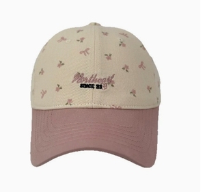 Casquette de baseball en coton à 6 panneaux brodée de fleurs pour femme, casquette de sport, chapeau de soleil pour femme - Product Image 2