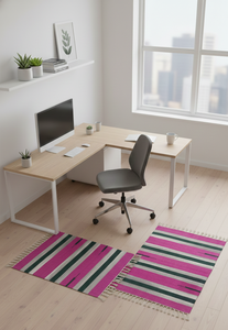 Wholesale Beautiful Cotton Handloom Cutshuttle <b>Rug</b> / Runner Assorted Designs & Assorted Colors Travel <b>Camping</b> Home - Product Image 3