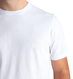 T-shirts pour hommes grande taille en polyester et coton tissé, respirants, écologiques, avec logo personnalisé imprimé en gros - Product Image 6