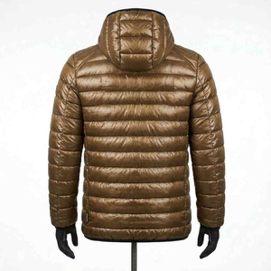 Chaqueta de Plumón Ligera de Último Diseño en Oferta, Chaqueta de Invierno con Capucha Resistente al Agua para Hombre, Personalizable - Product Image 4