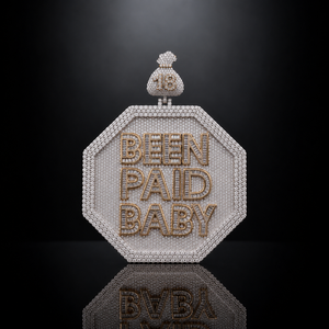 <b>Custom</b> <b>Name</b> Handmade 925 Silver Luxury Baguette Moissanite Letter Charm Pendant Iced Hip Hop Style Bling Unisex Party <b>Necklace</b> - Product Image 2