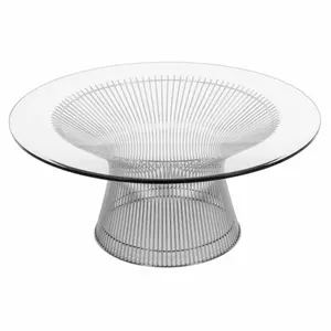 Luxury Designer Portable Storage Coffee <b>Table</b> with Glass Top Wood Frame Modern Living Room Furniture - Product Image 2