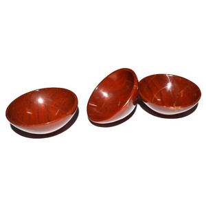 ชามทับทิมขนาด45-55มม. ทำจากหินกึ่งมีค่าสำหรับงานฝีมือ - Product Image 3