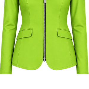 Lime Green Equestrian <b>Jacket</b> for <b>Women</b> Tailored Riding Blazer Professional Horse Riding Competition Coat Customized Wholesale - Product Image 5