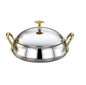 Olla de aluminio con asas de aleación de aluminio, apta para lavavajillas, compatible con fuego y inducción, tamaños personalizados al mejor precio - Product Image 6