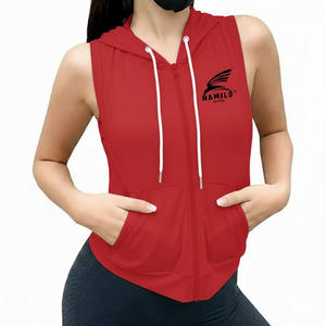 Sudaderas sin Mangas Transpirables, Estilo Atractivo, Precio Económico, Disponibles en Diseño Personalizado, Mezcla de Algodón Básico - Product Image 3