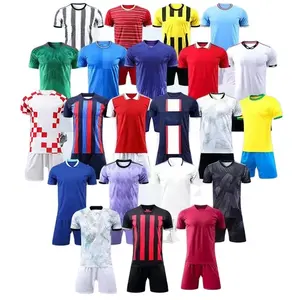 Luson Green Soccer Team Jerseys Uniform Set National Team Soccer Jersey Design Wholesale High Quality Jersey Football