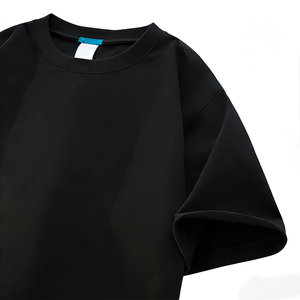 T-shirt Homme Personnalisé Oversize 100% Coton Épais Style Vintage 260 g/m² DTG Streetwear Délavé Minéral Vierge OEM Vente en Gros - Product Image 4