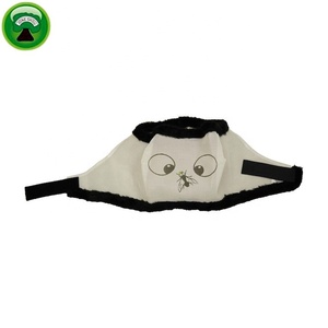 Masque anti-mouches pour chevaux en maille respirante PVC blanc mignon - Product Image 1