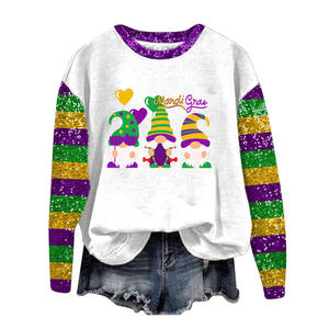 Dernière tenue décontractée pour femmes Sweatshirts à capuche taille imprimée avec logo personnalisé Anti-boulochage et respirant - Product Image 3
