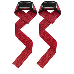 สายรัดข้อมือยกน้ำหนักสำหรับมืออาชีพ - ปรับได้ น้ำหนักเบา กันลื่น ระบายอากาศได้ดี ผลิตจากผ้าฝ้าย ปิดด้วยกระดุมแบบสแนป เพื่อความแข็งแรง - Product Image 4