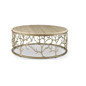 Luxury Collection Modern Metal & Aluminium Coffee <b>Table</b> with Timeless Elegance for Home - Product Image 3