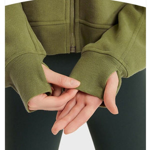 BRUIT INDUSTRIES Sudadera con Capucha para Mujer, Invierno, Forro Polar, Poliéster/Algodón, Transpirable, Estilo Urbano, Corte Holgado, Manga Larga, Deportiva, Casual - Product Image 3