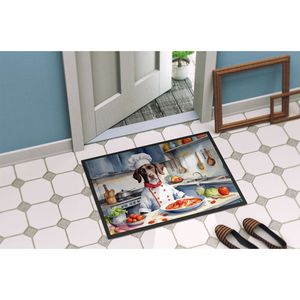 Felpudo de pila baja lavable antideslizante Pointer the Chef 24H X 36W Alfombrilla de entrada para interiores y exteriores - Product Image 4