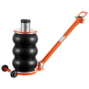 Martinetto Pneumatico da 5 Tonnellate/11000 Libbre con 4 Colonne Pneumatiche Regolabili per Sollevamento, Maniglia Facilitata per il Sollevamento, Capacità 3 Tonnellate - Product Image 1