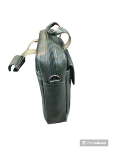 Maletín de Oficina de Cuero Genuino de Lujo, Maletín Ejecutivo Premium, Espacioso para Portátil y Documentos, Resistente, para Viajes Profesionales - Product Image 4