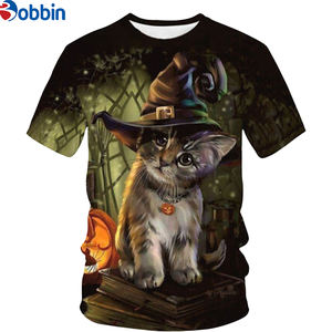 T-shirt pour homme en tissu sublimé, teint en pièce, en spandex/polyester, coupe classique, séchage rapide, col rond, manches courtes, tendance - Product Image 1