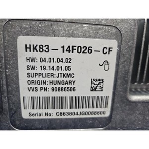 ECU และโมดูลคอมพิวเตอร์มือสอง XF รุ่น HK8314F026CF - Product Image 2