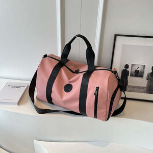 Sac de sport extensible imperméable avec fermeture éclair, compartiment sec/humide, compartiment à chaussures, grande capacité, personnalisable avec logo, pour le fitness et les voyages - Product Image 5