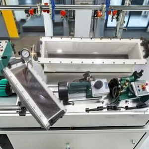 Hộp kiểm tra mối hàn đáy phẳng để kiểm tra mối hàn Mông trên bề mặt phẳng tác động chân không công suất cao khi thử nghiệm diện tích hàn quy mô lớn - Product Image 2