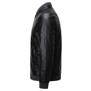 Veste décontractée pour homme, style safari, automne, imperméable, polyester, fermeture éclair, grande taille, couleur unie, qualité supérieure, Amazing Industries - Product Image 3