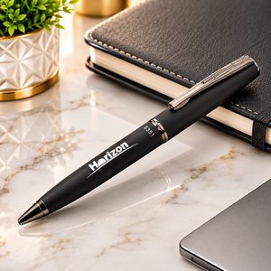 Meilleures ventes de stylos à bille en métal fin et logo personnalisé de couleur rouge pour fournitures scolaires et de bureau - Product Image 6