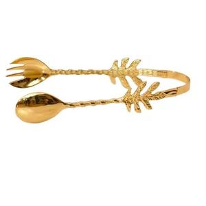 Pinzas de Servir Metálicas para Cocina y Catering, Acero Inoxidable, Utensilio para Buffet - Product Image 6