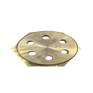 Bride en laiton double filetée de 2,5 pouces BSP robuste à 6 trous pour montage d'éléments chauffants électriques sur tuyaux de 8,5 mm - Product Image 4