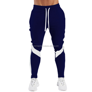 Pantalones de chándal ajustados para hombre, pantalones de chándal atléticos elásticos suaves con pretina elástica para ropa deportiva informal para gimnasio - Product Image 2