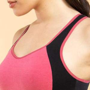 Soutien-gorge de sport sans manches sur mesure pour femme, taille XL, nouveau design tendance, léger, sans couture, respirant, pour la course et le yoga, grande taille - Product Image 5