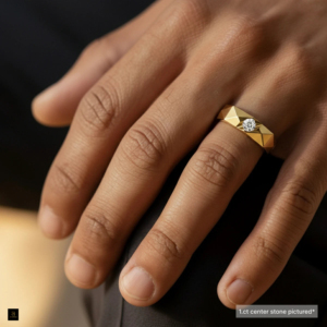 Bague élégante en diamant de laboratoire taille brillant rond, certifiée IGI, couleur D à F, 2 carats, solitaire, pour mariée, or, argent, jaune - Product Image 1