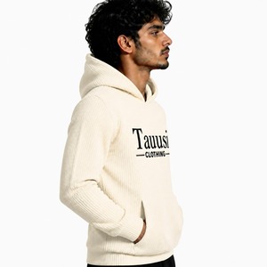 Sudadera con Capucha de Punto para Hombre, Estilo Nuevo, Personalizada con Bordado, Sudadera con Logo Frontal, Informal, para Otoño, para Hacer Ejercicio - Product Image 3