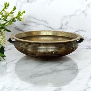 Decorative Metal <b>Candle</b> Bowl For <b>Floating</b> <b>Candle</b> Setup In Spa Inspired Relaxation And Aromatherapy Environment At Home - Product Image 1