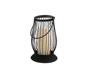 Farol de Hierro Hecho a Mano con Acabado Desgastado para Decoración Rústica del Hogar, Bodas y Fiestas - Product Image 1