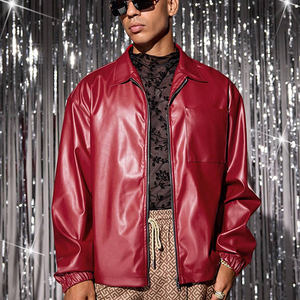 Customized Direct Sale Good Quality Elegant Design Stylish Look Genuine <b>Leather</b> <b>Jacket</b> for <b>Men</b> Customized <b>Jacket</b> for <b>Men</b> - Product Image 1