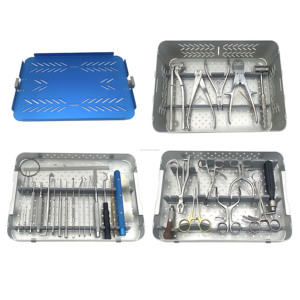 Kit de Instrumentos Quirúrgicos Ortopédicos Básicos para Fracturas en Animales Pequeños, Acero Inoxidable Alemán, Mejor Proveedor Mayorista - Product Image 1