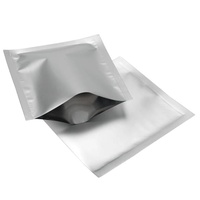 Pochette sous vide en aluminium argenté personnalisée pour l'emballage de composants électroniques, sacs en plastique