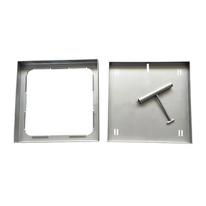 304 스테인리스 스틸 부식 방지 300mm 201 316 무광 브러시드 표면 맨홀 커버 - Product Image 4