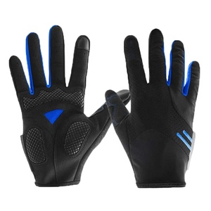 FITME SPORTS Factory Hot Sell Breathable Summer Leather Cycling Riding <b>Gloves</b> Men Full Finger Anti-Shock <b>Touchscreen</b> Half Finger - Product Image 2