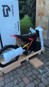 Bicicleta de Enduro 79Bike Falcon GT con Controlador de Onda Sinusoidal de 72V, Potencia Máxima de 16.8kW, Velocidad de 95km/h, Suspensión Totalmente Ajustable con Recorrido de 200mm - Product Image 6