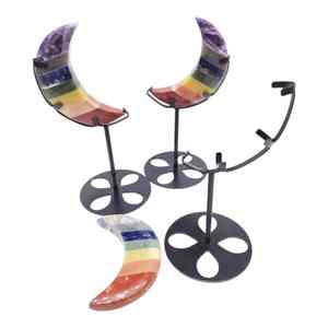 คริสตัลพระจันทร์เจ็ดจักระดีไซน์พิเศษ พร้อมสลักลายรัก สำหรับการบำบัดด้วยเรกิ ของตกแต่งทางจิตวิญญาณและของขวัญ ราคาดีที่สุด - Product Image 6