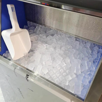 Machine à glaçons en blocs, en cubes et en boules, de qualité commerciale, transparente comme du cristal, pour restaurants/boutiques/hôtels