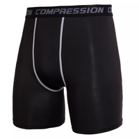 Ensemble de compression pour hommes 4 pièces MMA BJJ Short de combat à séchage rapide Pantalon moulant à manches longues Rash Guard Front Boxing Muay Thai